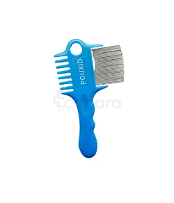 POUXID PEIGNE ANTI-POUX TRIPLE FONCTION BLEU