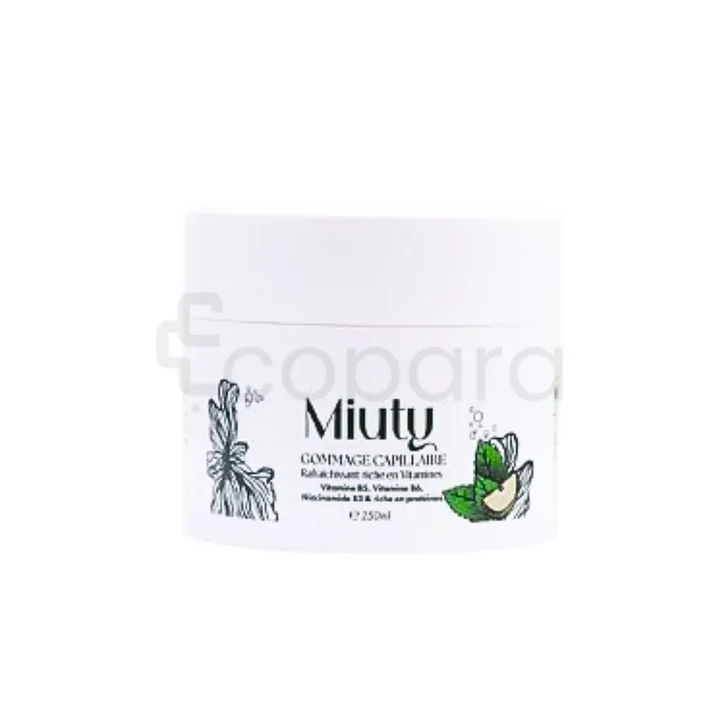MIUTY GOMMAGE CAPILLAIRE RAFRAICHISSANT RICHE AU VITAMINES 250ML