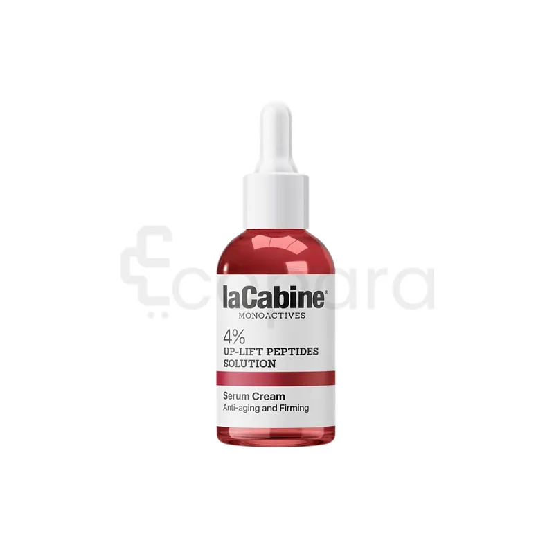LACABINE 4% UP LIFT PEPTIDES SOLUTION 2IN1 SERUM CREAM 30ML