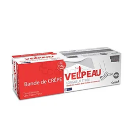 BANDE VELPEAU ROUGE 7CM
