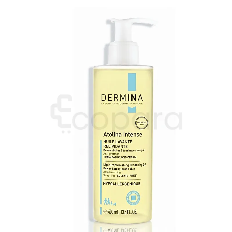 DERMINA ATOLINA INTENSE HUILE LAVANTE RELIPIDANTE 400ML