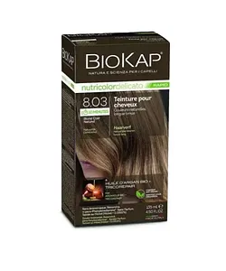 BIOKAP NUTRICOLOR DELICATO RAPID NUMERO 8.03 BLOND CLAIR NATUREL