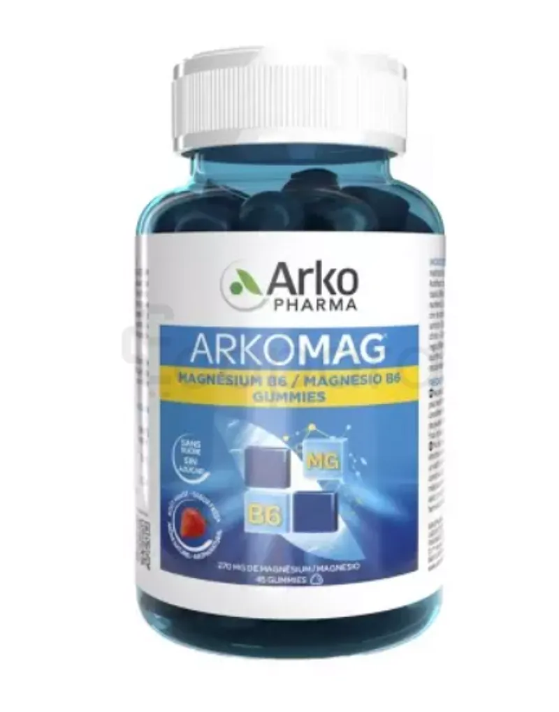 ARKOPHARMA ARKOMAG MAGNESIUM B6 BOITE DE 45 GUMMIES 