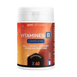 GPH DIFFUSION VITAMINE B COMPLEXE BOITE DE 60 COMPRIMES