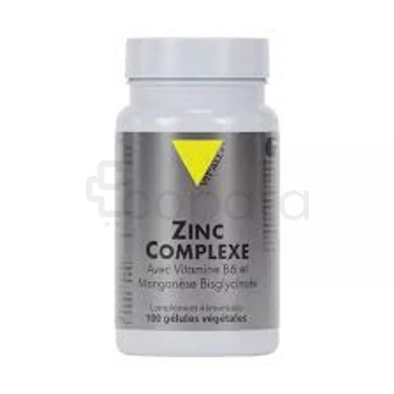 VITALL+ COMPLEX ZINC 20MG BOITE DE 100 GELULES
