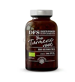 DFS DIET-FOOD SUPPLEMENTS BIO TURMERIC ROOT BIO KURKUMA 400MG BOITE DE 200 COMPRIMES