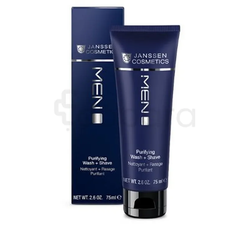 JANSSEN COSMETICS MEN PURIFYING WASH AND SHAVE 75ML