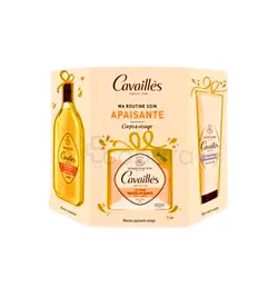 ROGE CAVAILLES COFFRET MA ROUTINE SOIN APAISANTE HUILE DE DOUCHE VELOUTANTE 250ML + MOUSSE APAISANTE VISAGE 70G + CREME MIRACULEUSE MULTI-USAGES 100ML