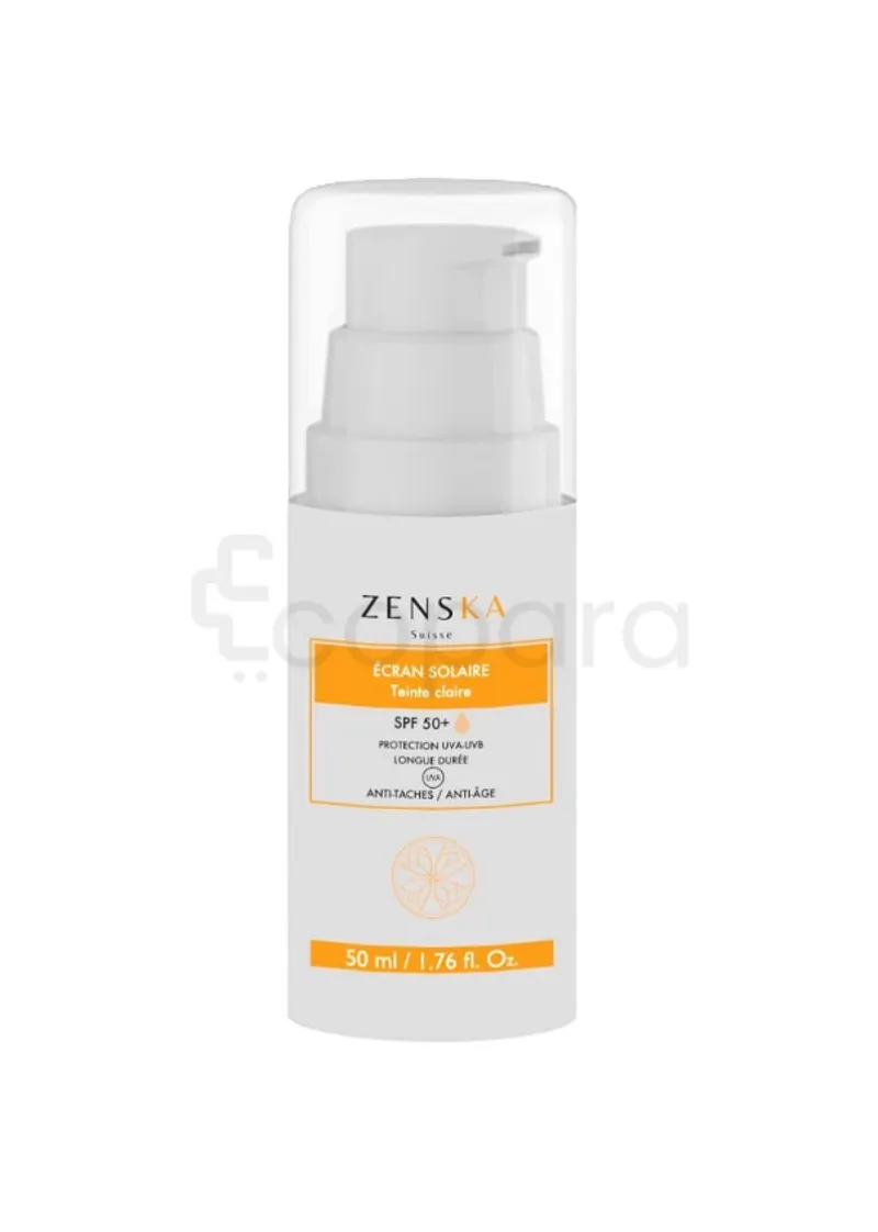 ZENSKA ECRAN SOLAIRE TEINTE CLAIRE SPF 50+ 50ML