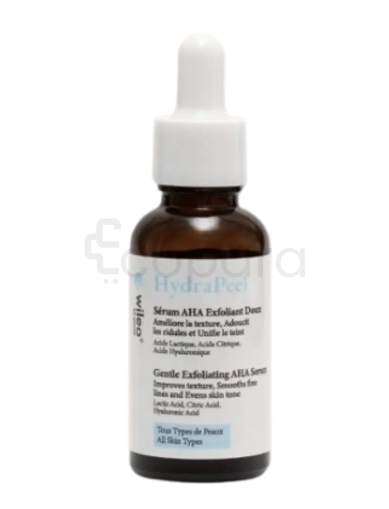 WILEO HYDRAPEEL GENTLE EXFOLIATING AHA SERUM 30ML