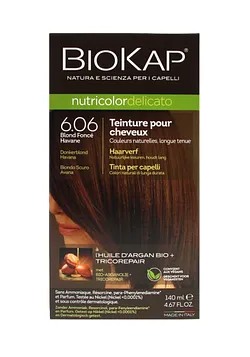 BIOKAP NUTRICOLOR DELICATO NUMERO 6.06 BLOND FONCE