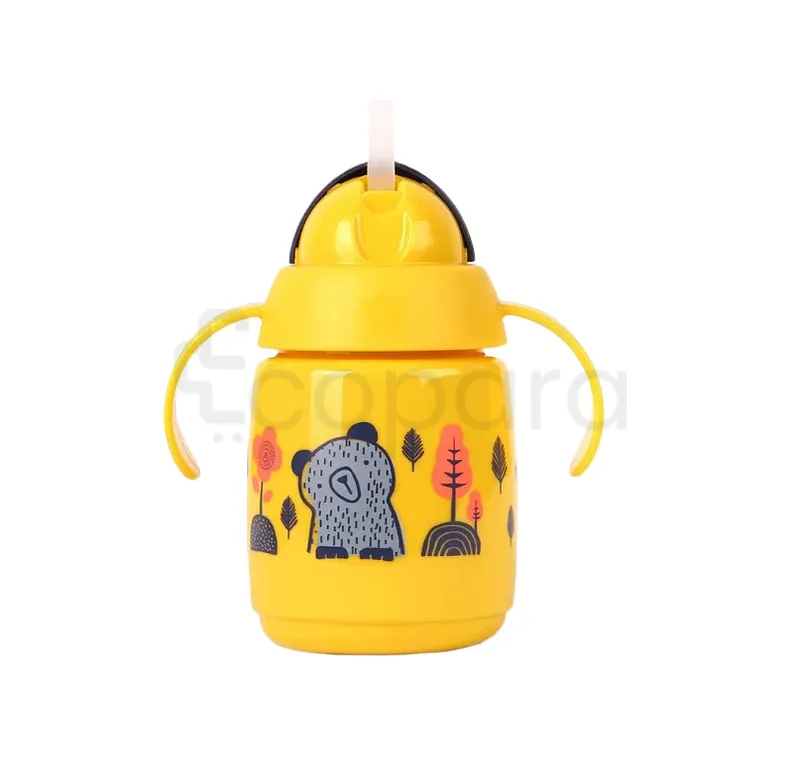 TOMMEE TIPPEE TASSE A PAILLE SUPERSTAR JAUNE 300ML