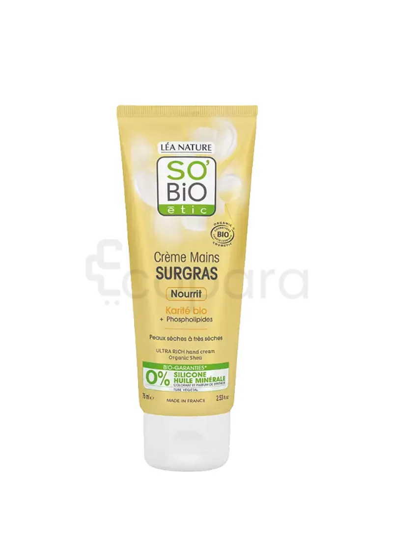 SO'BIO CREME MAINS KARITE 75ML