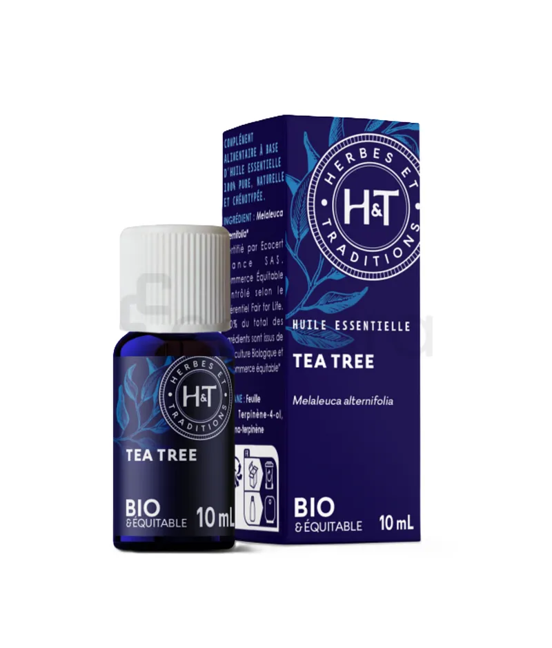 H&T HUILE ESSENTIELLE TEA TREE BIO 10ML