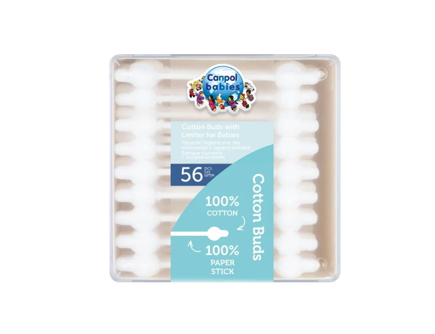 CANPOL BABIES COTTON TIGE BOITE DE 56 REFERENCE 3/115