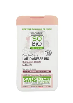 SO'BIO DOUCHE CREME LAIT D'ANESSE BIO 450ML