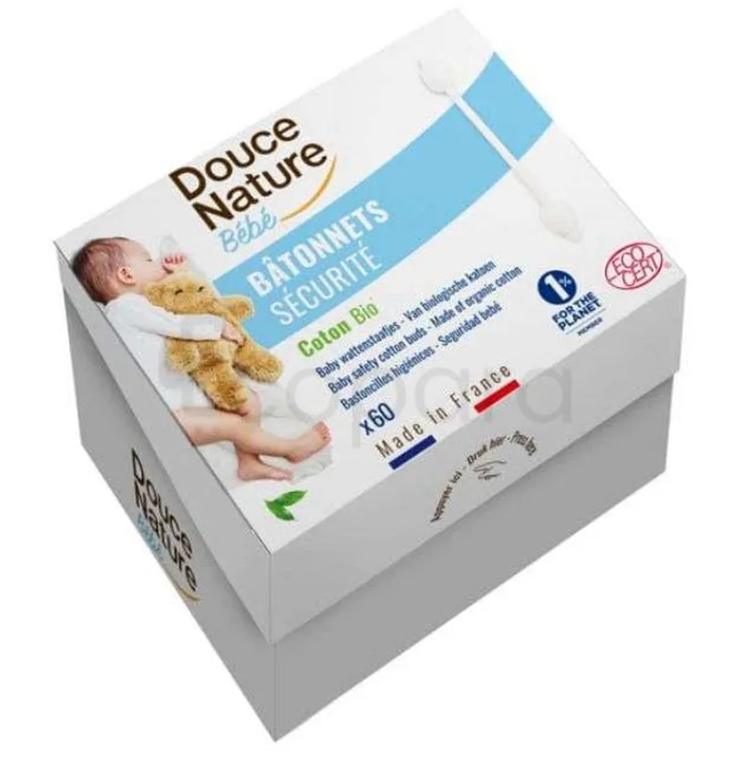 DOUCE NATURE BATONNETS DE SECURITE BEBE BOITE DE 56