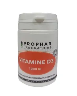 PROPHAR VITAMINE D3 B50 GELULES