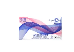 SUPER CARE GANTS D'EXAMEN EN LATEX TAILLE XL/L BOITE DE 100