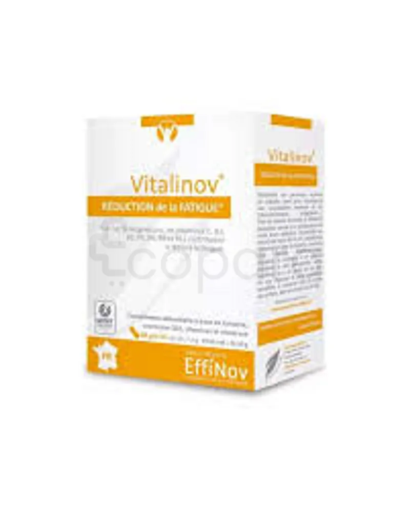 EFFINOV VITALINOV REDUCTION DE LA FATIGUE BOITE DE 60 GELULES