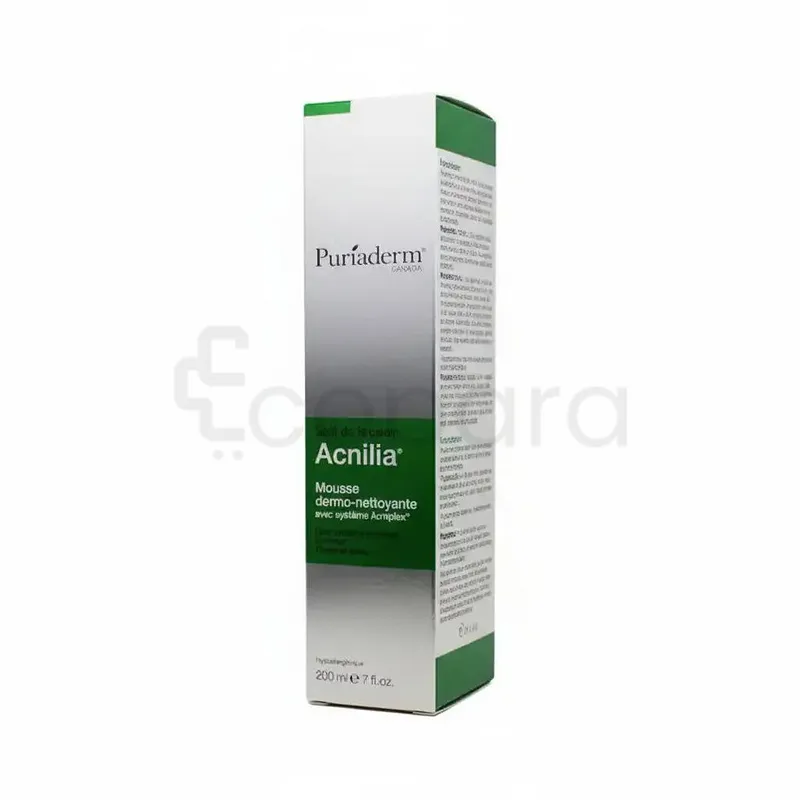 PURIADERM ACNILIA MOUSSE NETTOYANTE 200ML