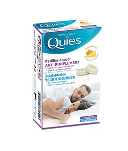 QUIES PASTILLES A SUCER ANTI RONFLEMENT GOUT MIEL CITRON BOITE DE 12