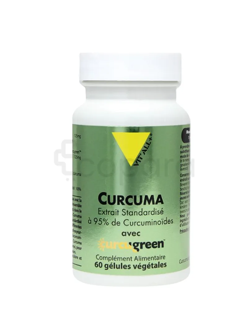 VITALL+ CURCUMA BOITE DE 60 GELULES