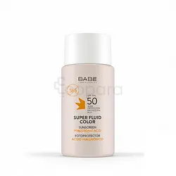 BABE SUPER FLUID COLOR SPF50 ACIDE HYALURONIQUE 50ML