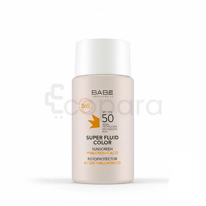BABE SUPER FLUID COLOR SPF50 ACIDE HYALURONIQUE 50ML