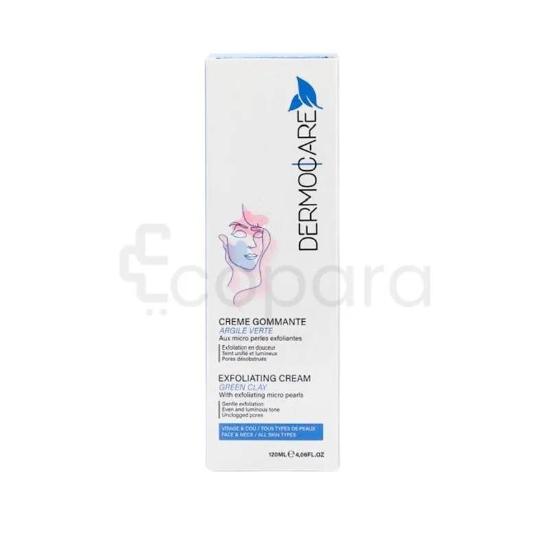 DERMOCARE CREME GOMMANTE ARGILE VERTE 120ML