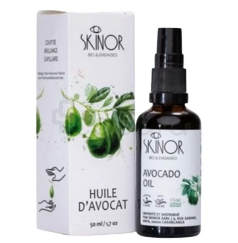 SKINOR HUILE D'AVOCAT BIO 50ML