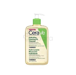 CERAVE HUILE LAVANTE MOUSSANTE HYDRATANTE OIL CLEANSER PEAU TRES SECHE A ATOPIQUE 236ML
