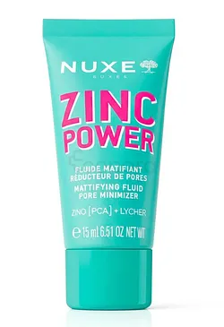 NUXE ZINC POWER FLUIDE MATIFIANT REDUCTEUR DE PORES ZINC PCA + LYCHEE 40ML