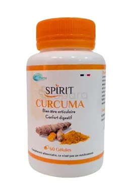 SPIRIT CURCUMA BOITE DE 60 GELULES