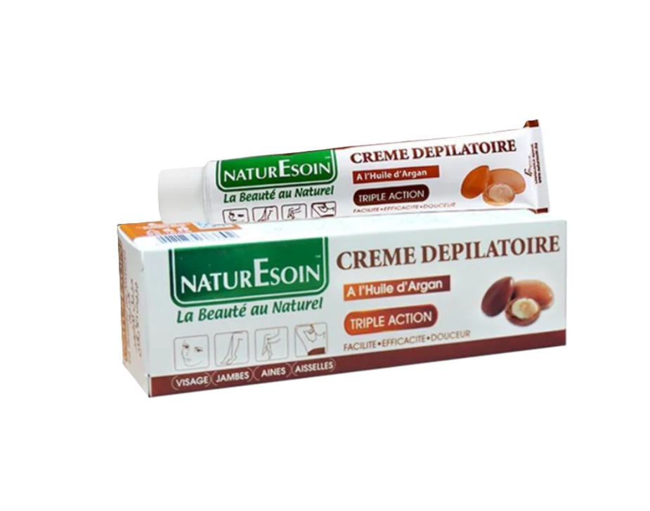 NATURESOIN CREME DEPILATOIRE A L'HUILE D'ARGAN 50ML
