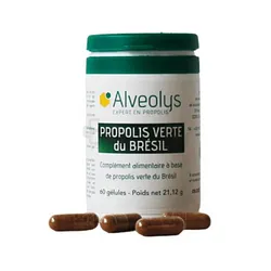 ALVEOLYS PROPOLIS VERTE DU BRESIL BOITE DE 60 GELULES