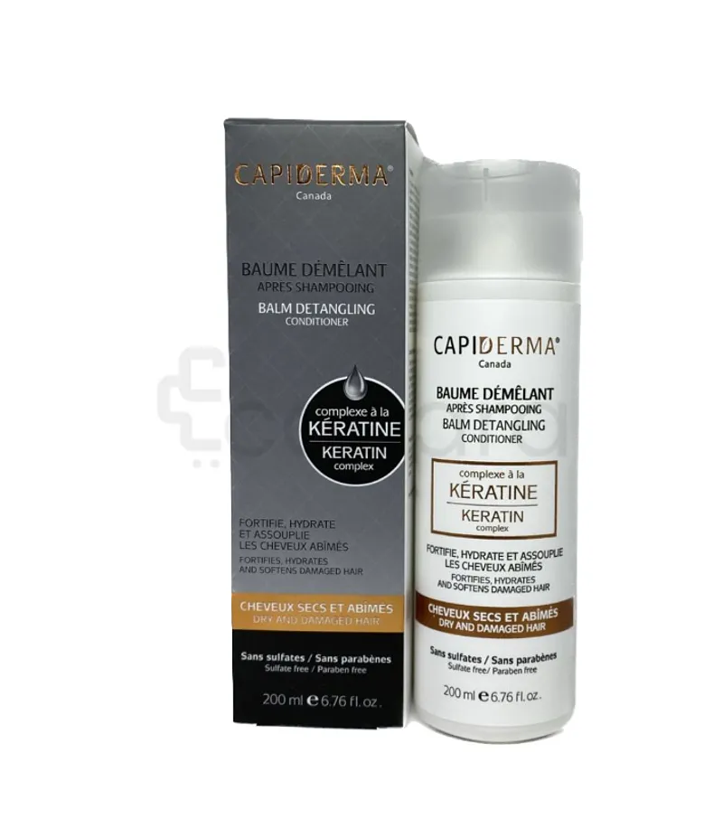 CAPIDERMA BAUME DÉMÊLANT APRES SHAMPOOING 200ML