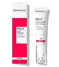 DERMACEUTIC REVEAL 4X SERUM ADVANCED YEUX GLOBAL 15ML