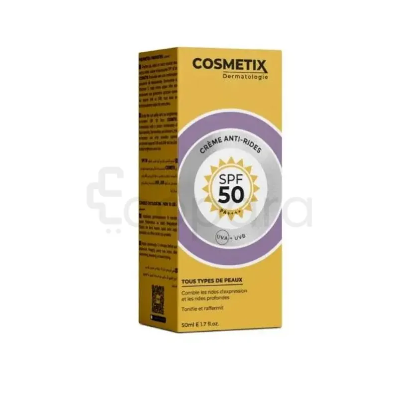 COSMETIX CREME ANTI RIDES 2 EN 1 SPF50 50ML