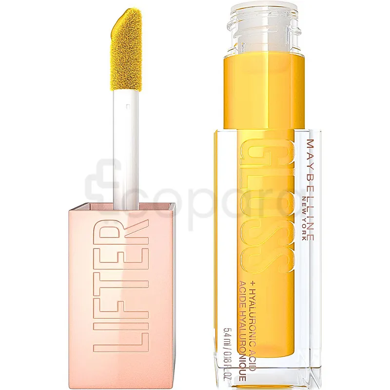 MAYBELLINE NEW YORK LIFTER GLOSS + ACIDE HYALURONIQUE NUMERO 026 5.4ML REFERENCE HONEY