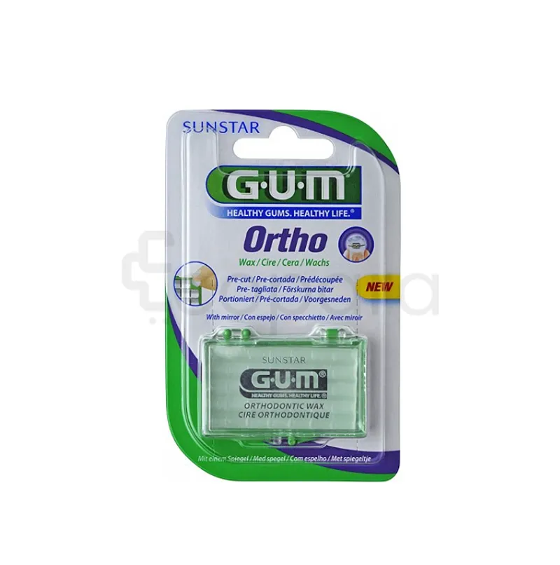 GUM CIRE DE PROTECTION ORTHODONTIQUE MENTHOLEE REFERENCE 724