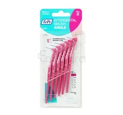 TEPE INTERDENTAL ANGLE ROSE 0.4MM TAILLE 0 BOITE DE 6