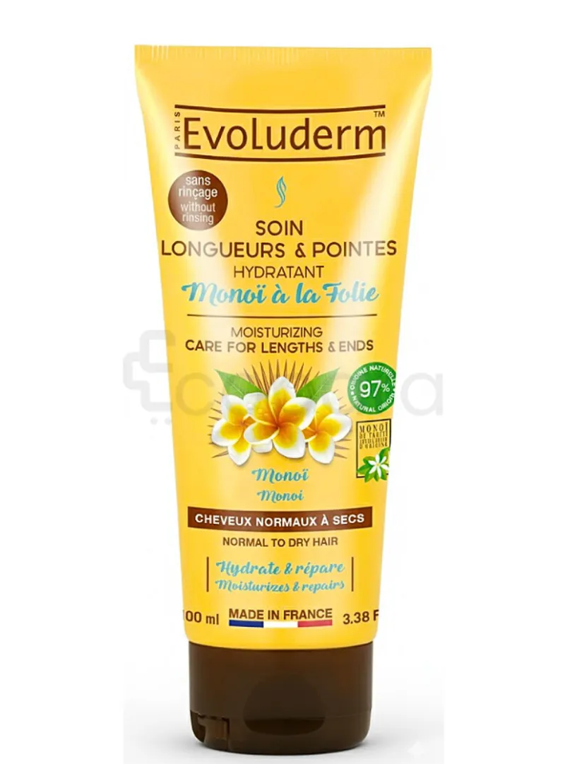 EVOLUDERM SOIN LONGUEURS ET POINTES MONOI A LA FOLIE 100ML