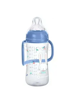 BEBE CONFORT BIBERON EMOTION AVEC POIGNEES FUNNY FRIENDS 270ML REFERENCE 5732
