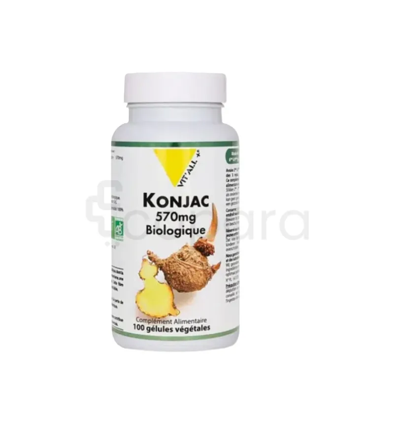 VITALL+ KONJAC GLUCOMANNANE COMPLEMENT ALIMENTAIRE BOITE DE 100 COMPRIMES