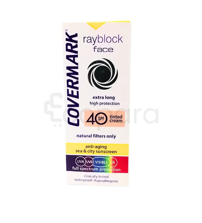 COVERMARK RAYBLOCK SPF40 SOFT BROWN 50ML