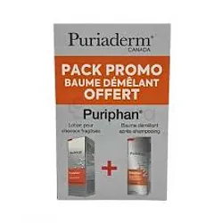PURIPHAN PACK LOTION ANTI-CHUTE 120ML + BAUME DEMELANT 200ML
