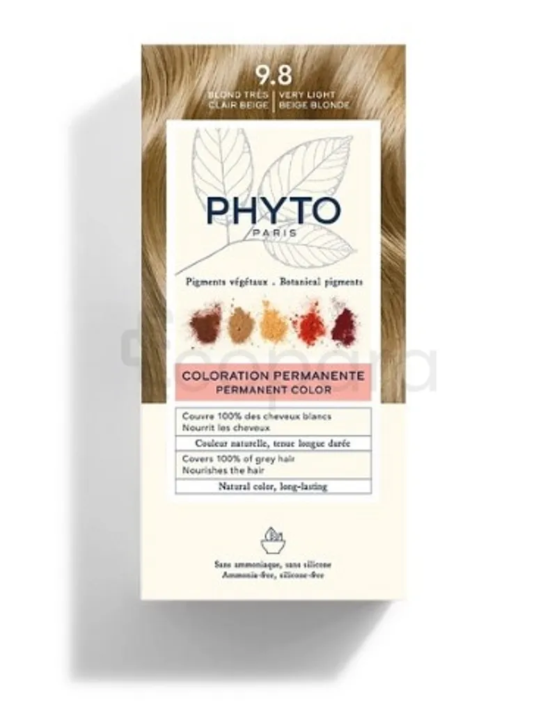 PHYTO COLOR NUMERO 9.8 BLOND TRES CLAIR BEIGE