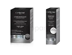 CAPIDERMA PACK LOTION ENERGISANTE + SHAMPOOING FORTIFIANT 200ML