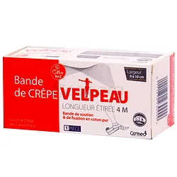 CREPE VELPEAU LARGEUR 14-15CM ROUGE